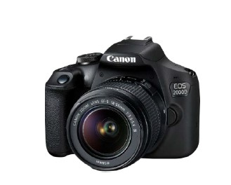 CANON EOS 2000D + EF-S 18-55 IS II