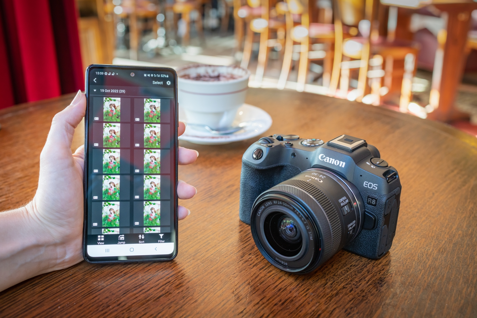 CANON EOS R8 + RF 24-50/4,5-6,3 IS STM
