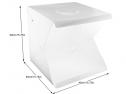 NOMILA PHOTO STUDIO LED 40X40CM - PORTATILE