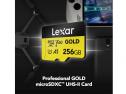 LEXAR MICRO SDXC CARD 256GB GOLD 280MB/SEC V60