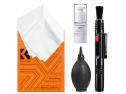 KIT PULIZIA PROFESSIONAL (6 PANNI + LIQUIDO + POMPA SOFFIETTO + TAMPONE)