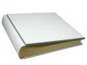 ALBUM 34X34 CUOIO 120F. WHITE DOPPIA COPERTINA