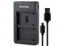 BLUMAX DUAL CHARGER USB SONY NP-FZ100