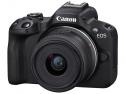 CANON EOS R50 BLACK + RF-S 18-45 IS STM + RF-S 55-210