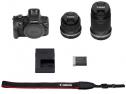 CANON EOS R100 BLACK + RF-S 18-45 IS STM + RF-S 55-210